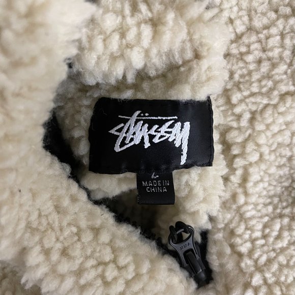 Stussy reversible SHERPA jacket - Picture 9 of 10
